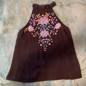 Floral tank top